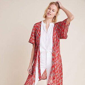 Rujuta Sheth Cinched Printed Kimono